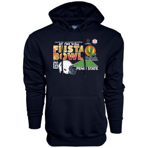 navy hooded sweatshirt CFP Vrbo Fiesta Bowl 2024 Penn State